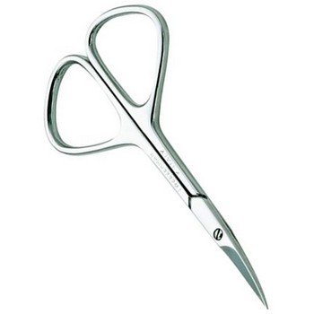 Tweezerman - Deluxe Chrome Cuticle Scissors w/Curved Blade